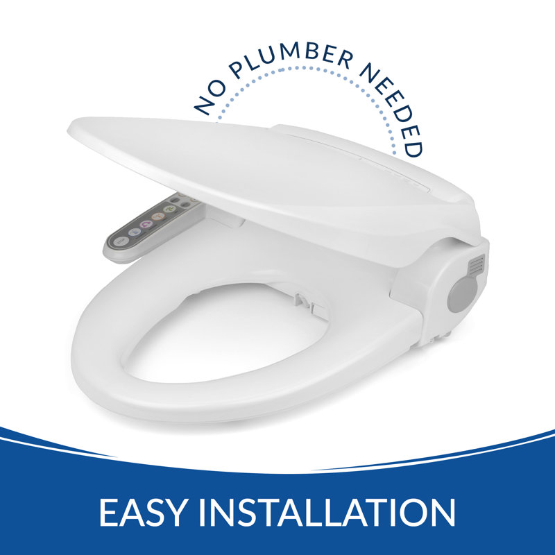 Bio Bidet Prestige Advanced Round Toilet Seat Bidet & Reviews Wayfair